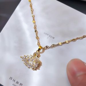 Kalung Korean Titanium / Kalung Titanium Cewek Model Terbaru / Kalung Anti Karat Wanita Titanium / Kalung Kecil Mungil Korea Titanium / Kalung