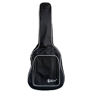 BLW 41 Inch Canvas 600D2C Sponge Padded Acoustic Guitar Bag with 2 Compartment