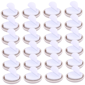 24Pieces Sturdy Noise Reducing Furniture Feet Cushions to Prevent Floor Scratches and Enhances Stability Home Use