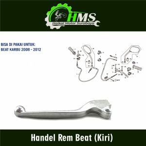 Handel Rem Beat (Kiri) - Handle Tuas Pegangan Lever Rim Belakang Sebelah Kiri Honda Beat Scoopy