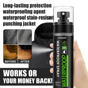 สเปรย์กันน้ำสำหรับแจ็คเก็ตนาโน สเปรย์กันน้ำสำหรับตั้งแคมป์กลางแจ้ง น้ำยาป้องกันน้ำมัน น้ำยาป้องกันคราบ น้ำยาป้องกันคราบ