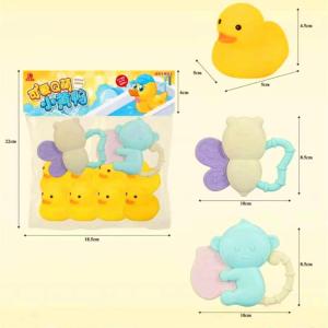 [TM55]Mainan Anak Baby Teething Duck Gigit Bayi / Baby Tooth Teether Gigitan Bayi Model Bebek / Mainan Mandi Anak