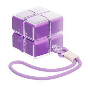 PRIMEPICKGLOBAL 8 Grids Magic Cube  Box Moisture-Proof ic Seven Days Pill Case Portable with Lanyard Tablet Container for HomeTravel