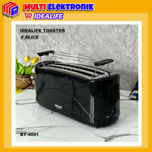 Idealife Toaster BT-4001 / Pemanggang Roti 4 Slice Idealife BT4001