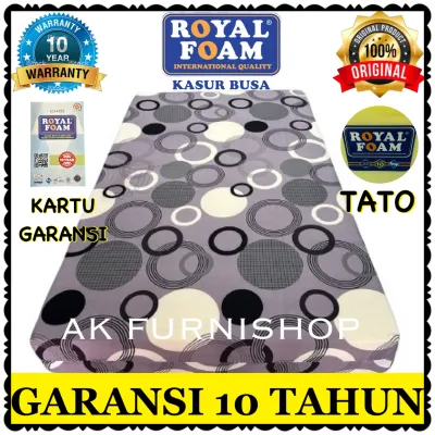 Kasur Busa ROYAL FOAM ORIGINAL Garansi 10 Tahun - Tebal 15 CM - BUSA SUPER AWET
