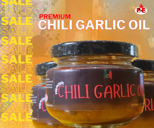 Flaeles Premium Chili Garlic Oil 120ml (100g)