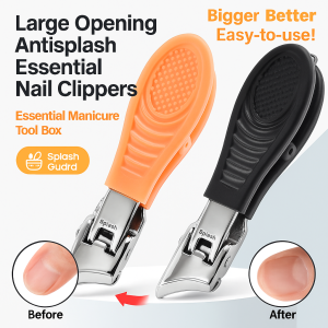 Large Angle Anti-Splash Nail Clipper Repairing Ingrown Toenails Portable Household Ingrown Toenail Clippers