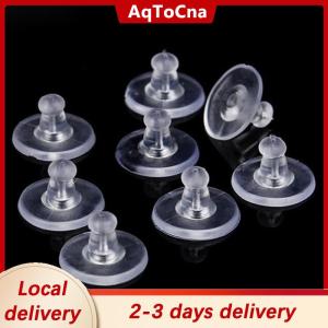 [COD] AqToCna Ship within 24 hours 50PCS Heavy Duty Rubber Earring Backs Sleeves Holders Stoppers Soft Nut Silicone