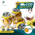 Coklat koin Bess Diip Minion Toples isi 50 pcs / Netto 250 gram. 