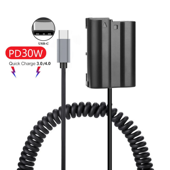 EN-EL15 Dummy Battery EP-5B USB-C Power Adapter DC coupler For Nikon D500  D600 D610 D750 D780 D800 D810 D850 Z6 II D7000 Lazada PH