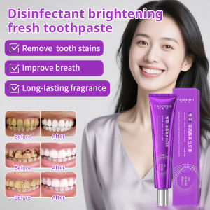 【FAMMY FAEY】Lysozyme Whitening Toothpaste Fresh Breath Whitening Teeth Stain Removal Oral Care Adult Toothpaste溶菌酶美白牙膏