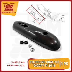 Pelindung Knalpot SCOOPY NEW 2018 (PSP) Cover Muffler Tutup Tameng Kenalpot New Scoopy Fi 2018-2020