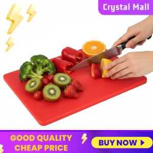 COD [Free Shipping] 40x30cm PE Chopping Mat Flexible Cutting Board for Meat Fish Vegetables Fruit Food Preparation Utensil