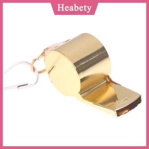 Heabety Vàng Thép không gỉ Dây còi treo cổ ngoài trời cứu hộ còi
