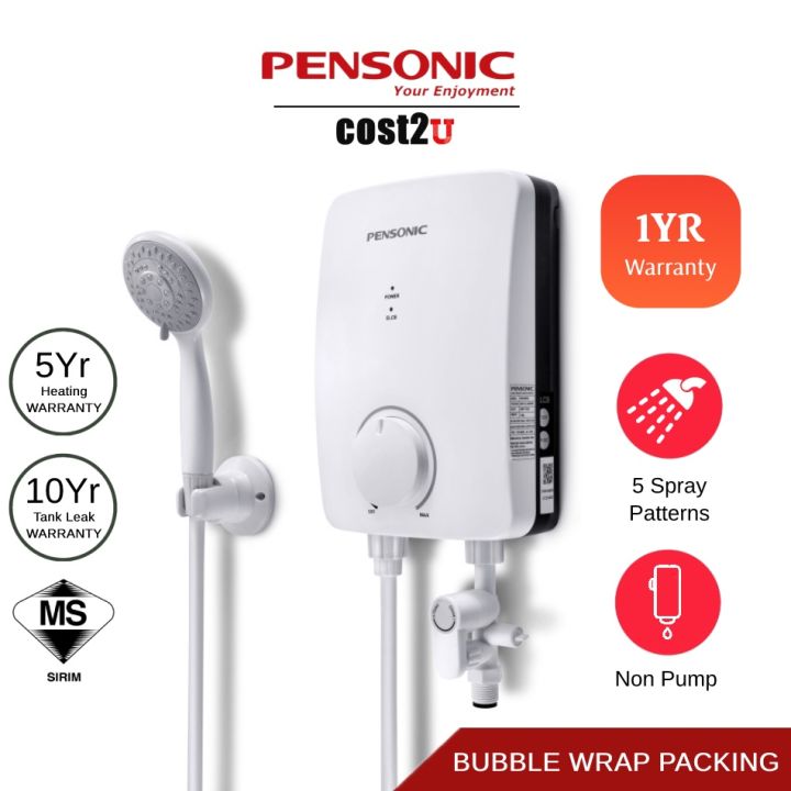 Readymade inventory Pensonic Midea Instant Shower Heater PWHM981E