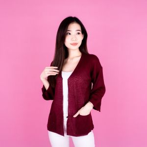 AYDA - CARDI OUTHER LOOCY PREMIUM RAJUT TEBAL / CARDY OVERSIZE LAVELLA WANITA 100 % RAJUT ASLI