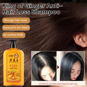 King Of Ginger Anti-Hair Loss Shampoo Fast Regrowth Hair Thick Anti-Dandruff Shampoo Anti-Itching Oil Control Shampoo