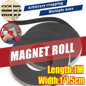 PLLEWY 1Meter 39.37inch ic Tape Strong Flexible Self Adhesive Rubber Tape Heavy Duty ic Sheets Refrigerator Photo Posters