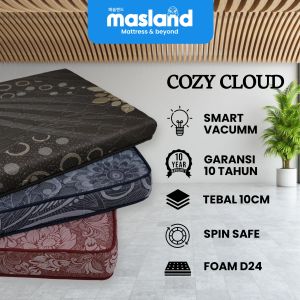 Kasur Busa Masland Cozy Cloud Tebal 10cm