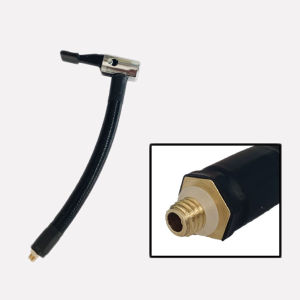 Ống bơm hơi xe máy ô tô xe đạp Vòi bơm xe cao cấp chịu áp suất đầu vòi Inox đầu rên đồng nguyên chất độ bền cao