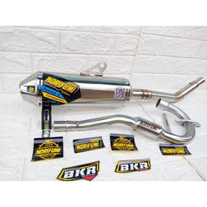 KNALPOT NORIFUMI ROCKET 4 COMPETISI CRF 150L KLX 150 D-TRACKER WR 155R