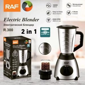 RAF Original Multifunctional 3 in 1 Stainless Steel Heavy Duty Electric Blender Grinder Mixer Juicer