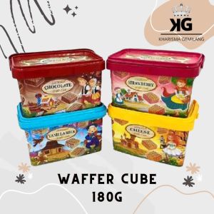 BISKITOP - WAFER CUBE 180G Wafer Anak Dewasa Enak RenyahEnakCocok Dimakan bersama Keluarga