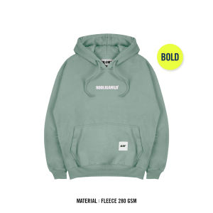 HOOLIGANS Hoodie Bold Speziale 22.14 Sage Green