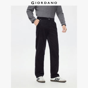 Giordano Men 100% Cotton corduroy mid rise pants Free Shipping 01115694