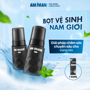 Dung dịch vệ sinh nam AMMAN CHERISH 120ml kháng khuẩn khử mùi hôi