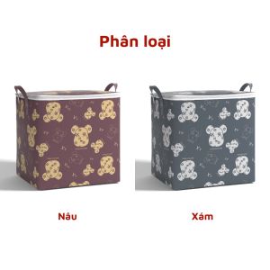 Túi Đựng Chăn Màn Quần Áo Cỡ Lớn 140L Có Nắp Dây Kéo Cao Cấp Đẹp Mắt An Toàn Tiện Dụng Bền Bỉ
