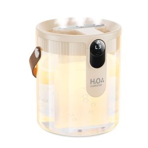 ALLLUCK Có thể sạc lại Máy tạo độ ẩm không khí 15L Di động Máy tạo độ ẩm thông minh cho phòng ngủ  có đèn LED Máy tạo độ ẩm đổ đầy từ trên xuống Văn phòng tại nhà