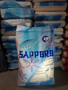 Sapporo premium japanese rice 5kg pack 25kg sack