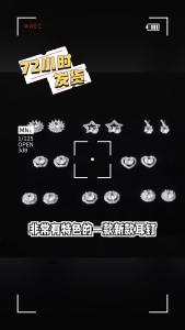 Stud Earrings for Women Men Heart Flower Round Earrings Hypoallergenic-Flatback Earrings Piercing Gift