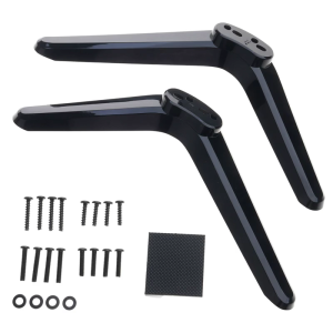 TV09 Television Stand with Secure Support Television Holder For Multiple Television Models Easy Setups