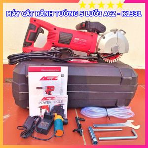 Máy cắt rãnh tường 5 lưỡi ACZ K1331 2700W cắt mạnh hiệu quả cao cắt gạch cắt bê tông nhẹ nhàng