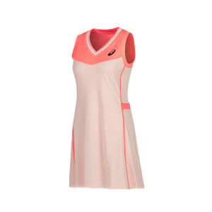 Asics ชุดเดรสเทนนิสผู้หญิง Womens Match Dress | Pearl Pin ( 2042A292-703 )