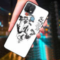 Ốp Lưng OPPO A15/A15s Mặt kính cao cấp, sáng đẹp, Chữ thư pháp. 