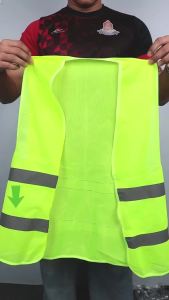 เสื้อกั๊กสะท้อนแสง Reflective Vest เสื้อเซฟตี้ safety น้ำหนักเบา ระบายอากาศได้ดี