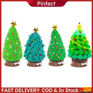 Xmas Tree DIY Clay Suit Multi-Purpose Christmas Tree Modeling Clay Set Wear Resist Handmade Christmas Tree Crafts for Xmas Stocking Stuffers