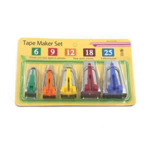 Dụng cụ làm ủi viền bằng nhựa và kim loại đủ size gập viền vải dùng trong ngành may mặc