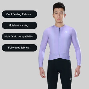 INBIKE Professional MTB Cycling Jersey Breathable Quick-drying Mens Summer Bike Long Sleeve Bicycle Shirt