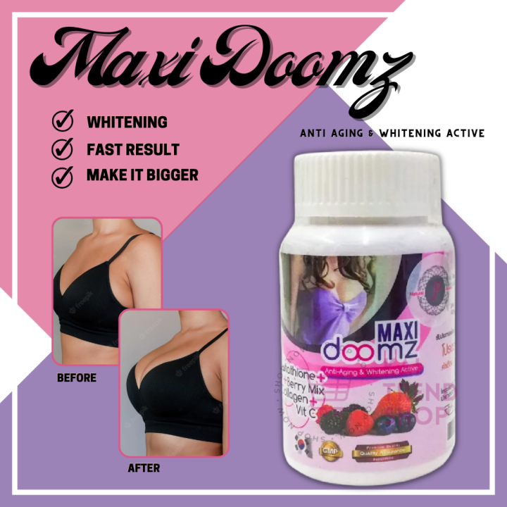 Maxi Doomz With QR Code Breast Firming Bigger Fuller Breast