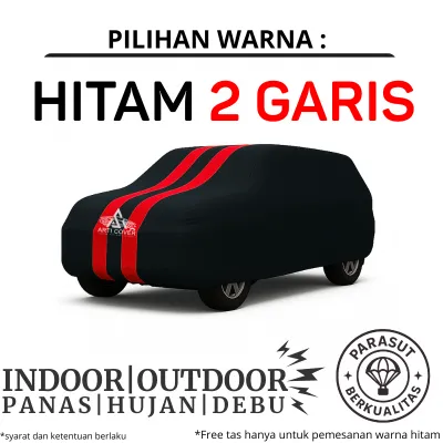Selimut Sarung Body Cover Mobil Calya Sigra Indoor Outdoor Anti Air Anti UV Free Tali Pengikat Ban