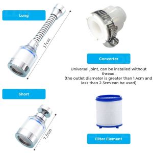 Universal Faucet Water Purifier Filter Household Faucet Water Purifier Faucet Booster Adapter