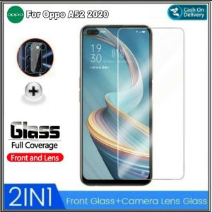 Paket 2in1 Tempered Glass Oppo A78 5G Oppo A52 2020 Bonus Camera Pengiriman Cepat