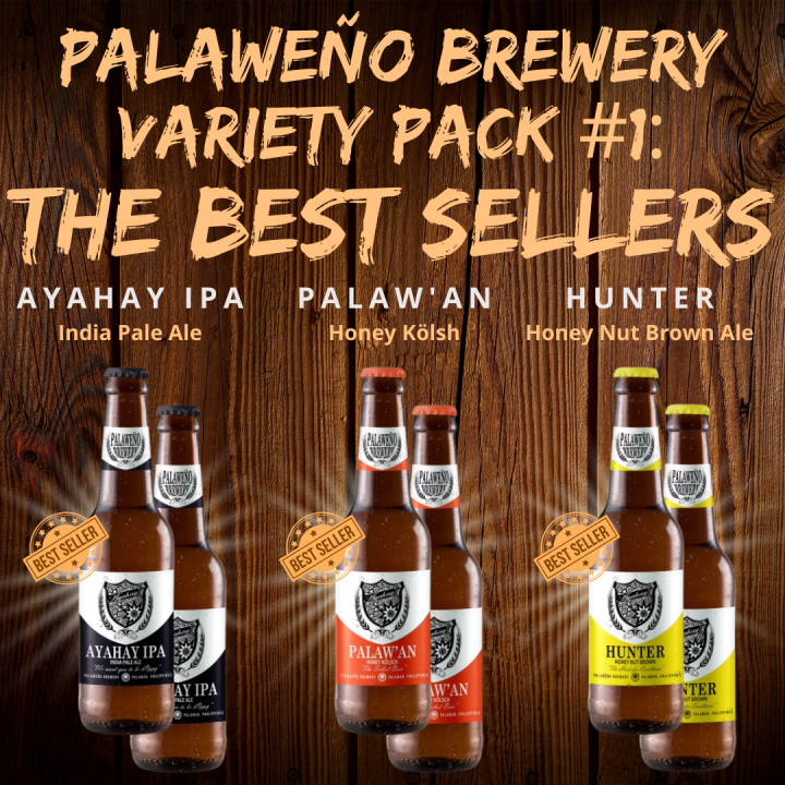 Palaweño Brewery Ayahay Palawan Palaweno Craft Beer Variety Pack 1