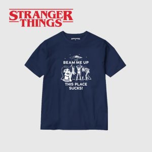Stranger Things Shirt Beam me up T-shirt  | Amazedph