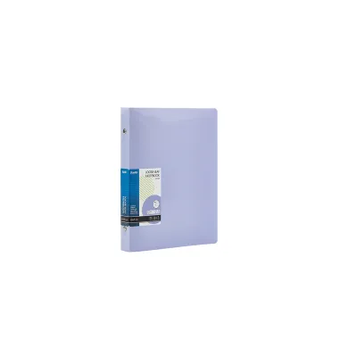 Bantex Binder Buku Catatan A5 Loose-Leaf Notebook 8 Ring Bahan PP Warna Pastel LLA510
