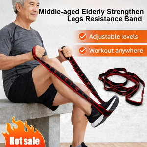 Middle-aged And Elderly Strengthen Legs Resistance Band Strengthen Strength Waist And Leg Strength Yoga And Strength Training Bands
